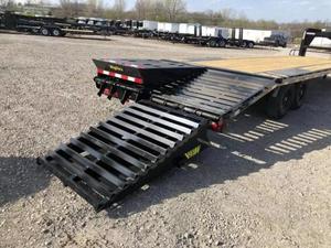 Remolque volquete 2024 LOAD TRAIL GP24 8,5 'X32' (27 '+ 5') CON MAX RAMPAS - Product Image 4