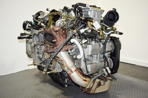 Moteur turbo monocylindre 4 temps <span class=keywords><strong>125</strong></span> cm³ pour Impreza <span class=keywords><strong>WRX</strong></span> EJ205 (2002-2005) avec suppression du TGV, admission, démarrage électrique, refroidissement par eau - Product Image 4