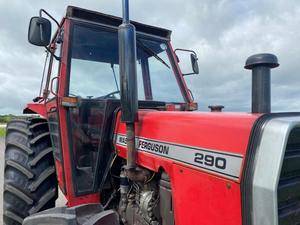 รถแทรกเตอร์มือสอง Massey Ferguson 290/385 80 แรงม้า เกียร์ขับเคลื่อน 4 ล้อ สำหรับงานเกษตร พร้อมส่งออก - Product Image 4