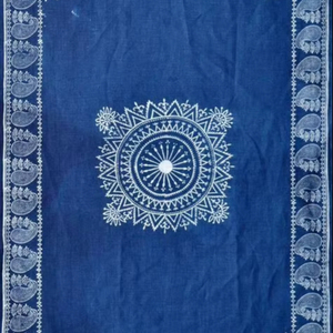 Alfombra de lana Dhurrie Kilim moderna hecha a mano, tejido plano con patrón geométrico, incluye varias piezas - Product Image 1