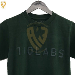 Venta al por mayor de encargo de los hombres Puff impresión camiseta en alta calidad último nuevo diseño transpirable Puff impresión camiseta Casual para los hombres - Product Image 6