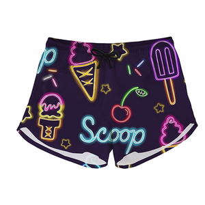 Short en éponge française avec logo personnalisé de la meilleure qualité Accessoire de mode respirant et polyvalent pour femmes - Product Image 1