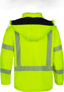 Vestes haute visibilité pour hommes Blouson de sécurité réfléchissant, veste de construction pour le travail - Product Image 2