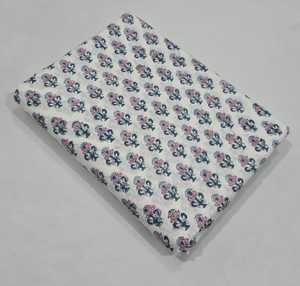 Handcrafted 100% Cotton Hand <b>Block</b> Printed Fabric Jaipur Handmade Traditional Eco Friendly Breathable <b>Block</b> Print Cotton Fabric - Product Image 1
