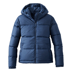 เสื้อแจ็คเก็ตดาวน์คลาสสิกสำหรับผู้หญิง รับทำโลโก้ตามสั่ง (OEM) แจ็คเก็ตบอมเบอร์บุใยดาวน์  ใส่สบาย ทันสมัย อุ่นในฤดูหนาว  เสื้อโค้ทหนา - Product Image 1