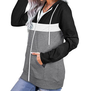 Mejores Ventas Servicio OEM mujeres sudaderas precio al por mayor mujeres sudaderas anti-pilling transpirable hecho mujeres sudaderas - Product Image 3