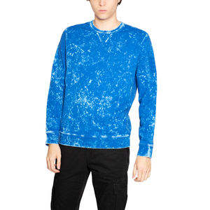 Nouveauté 2026 Sweat-shirts pour hommes en denim délavé à l'acide à bas prix Fabriqués en usine Prix abordable Vêtements décontractés Sweat-shirt pour hommes en denim délavé à l'acide - Product Image 1