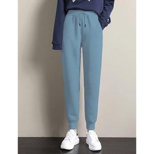 Top qualité hommes pantalons décontractés taille élastique cordon respirant homme pantalon Joggers pantalon conique pantalons de survêtement - Product Image 1
