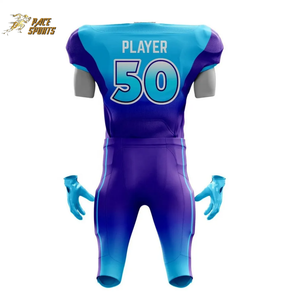 Uniformes de football américain respirants de haute qualité pour les équipes universitaires, chemises en gros de grande taille avec un nouveau design de sublimation - Product Image 2