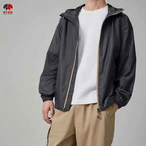 Chaqueta Cortavientos Ligera para Hombre, Estilo Deportivo, con Cierre, para Todas las Temporadas, Calidad Premium - Product Image 4