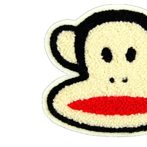 Felt-Chenille Embroidery Patches For Hats Clothing Custom Size-Heart Breathable Fabric Custom Logo Wholesale - Product Image 2