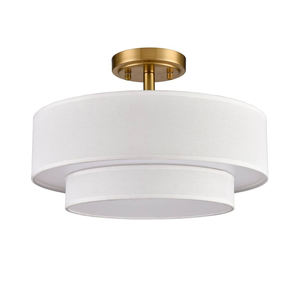 Meilleur matériau Pendentif en tissu à 2 niveaux Forme carrée Top Tendance Design professionnel Personnalisé avec prix du service OEM - Product Image 1