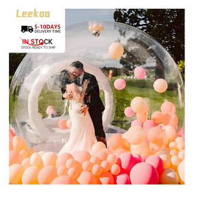 Inflable transparente BubbleTent cúpula transparente globo tienda de jardín para fiesta en casa boda parques evento exposición soplado - Product Image 6
