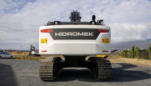 รถขุดไฮโดรมีค HMK 310 LC มือหนึ่ง/มือสอง ขนาด 1 ตัน แบบตีนตะขาบ สำหรับงานหนัก เครื่องจักรก่อสร้างประสิทธิภาพสูง เชื่อถือได้ Koop JCB Kubota - Product Image 3