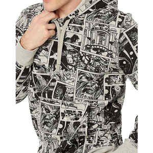 Sudaderas con capucha de invierno para hombre, jersey de lana, proveedor mayorista, sudadera gruesa de algodón cálido, OEM ODM, logotipo personalizado bordado, Etiqueta Privada - Product Image 4