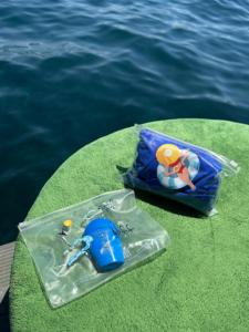 Estuche de Plástico Transparente/Esmerilado Personalizado para Trajes de Baño |   Bolsa Impermeable con Cierre Deslizante para Ropa Mojada y Toallas - Product Image 1