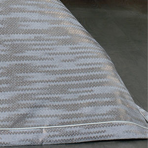 Ensemble de couvre-lit Guzide ALINA 4 pièces, 100% chenille rayée, moderne, lavable, taille King, pour usage domestique, fabriqué en Turquie - Product Image 5