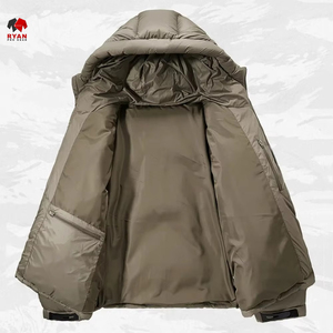 Chaqueta Acolchada Ligera para Hombre, Chaqueta Acolchada Cálida de Invierno, Chaqueta Acolchada Térmica Clásica de Invierno para Hombre - Product Image 5