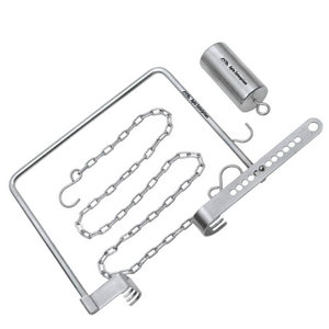 Retractor de cadera de incisión inicial Charnley, instrumento quirúrgico ortopédico de acero inoxidable de grado superior para exposición de la articulación de la cadera - Product Image 3