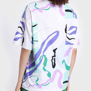 Camisetas de mujer más vendidas estilo casual ecológico y ligero con ajuste suelto para impresión por sublimación de verano - Product Image 2