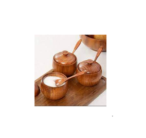 Cubierta de caja de especias de madera, perfecta para sal de mesa, sales gourmet o condimentos preferidos a precio al por mayor, producto en venta - Product Image 3