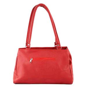 กระเป๋าถือผู้หญิงแบบแฟนซี (6848) - สีแดงเลือดหมู - Product Image 1