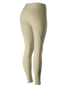 กางเกงขี่ม้าผู้หญิงเอวสูง ผ้าฟลีซระบายอากาศ ไนลอนผสมสแปนเด็กซ์ ทรงหลวม ยาวเต็มตัว สวมใส่สบายทุกฤดู แบบ 3 มิติ - Product Image 5