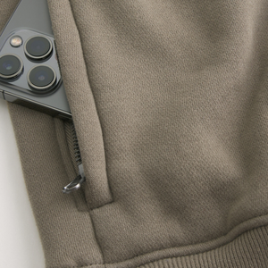 Personalizar Oem Logo Ropa deportiva Bordado Imprimir Hombres Sudadera con capucha Estilo cargo Manga Bolsillo Sudadera con capucha - Product Image 3