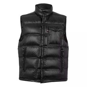 Gilet matelassé léger à la mode pour hommes Gilet marron vintage Veste matelassée Vêtements d'extérieur respirants pour gilet plus chaud pour le corps - Product Image 1