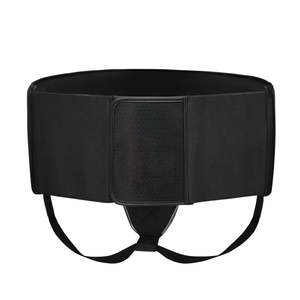 Customized Logo Printed Groin Guard for Men Low MOQ Solid Color Leather Groin Guard for Men's - Product Image 3