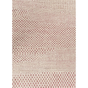 Alfombras de Lana Anudadas a Mano Entropy Rojas y Naranjas AKWL-2093 para Decoración del Hogar - Diseño Kilim Abstracto para Sala de Estar, Pasillo y Entrada - Product Image 3