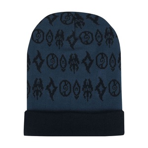 Venta al por mayor personalizado tejido poliéster Spandex polar Beanie Caps invierno cálido transpirable botón Fly cierre estilo Casual hombres - Product Image 3