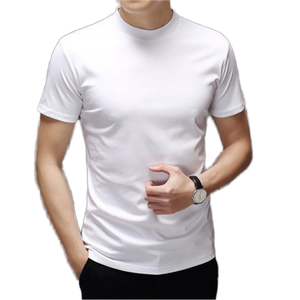 OEM sur mesure hommes 100% coton T-shirt coupe ajustée confortable conception chaude couleur unie coupe ample sérigraphie lettre - Product Image 6