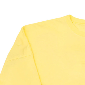 2025 nouvelles dames Crop Spirit maillots manches longues couleur unie coton maillots grande taille Style décontracté avec Logo décoration bas quantité minimale de commande - Product Image 4