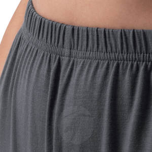 Shorts d'été pour femmes du Pakistan taille élastique décontracté et sans couture au-dessus du genou toile à motif solide respirant - Product Image 6