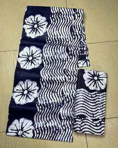 Imprimé en cire africaine de haute qualité et pagne en cire véritable en tissu Ankara pour l'artisanat des vêtements et le polyester côtelé Kinshasa - Product Image 5