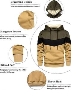 Wholesale Winter Custom Pullover Embroidered Digital Printing Fleece Eco-Friendly Multi Color Cotton <b>Mens</b> Bulk Plus Size <b>Hoodies</b> - Product Image 6