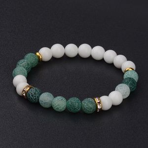 Pulsera de perlas de resina hecha a mano, joyería elegante para boda - Product Image 6