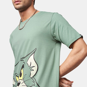 เสื้อยืดโอเวอร์ไซส์สำหรับผู้ชายดีไซน์ไม่เหมือนใคร - Product Image 5