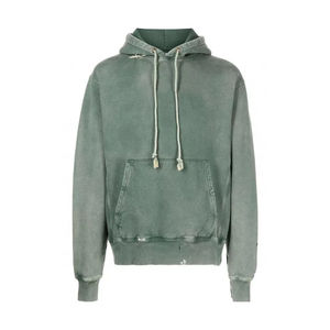 Sudadera con capucha de lavado ácido de alta calidad, Sudadera con capucha de gran tamaño ligera cálida de invierno con logotipo personalizado, último diseño con suministro OEM - Product Image 1