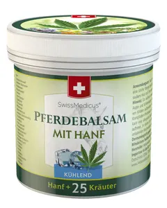 Amazon Best Seller SwissMedicus Pferdebalsam Gel Herbal Pendingin, Bantuan untuk Kaki Berat, Kualitas Swiss, Varises, 250 Ml