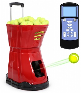 เครื่องยิงลูกเทนนิสอัจฉริยะระดับมืออาชีพ – เครื่องฝึกซ้อมแบบพกพาใช้พลังงานแบตเตอรี่พร้อมรีโมทคอนโทรล - Product Image 4