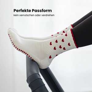 Chaussettes de yoga et de Pilates personnalisées de haute qualité, antidérapantes, pour studio, personnalisation de la marque - Product Image 4