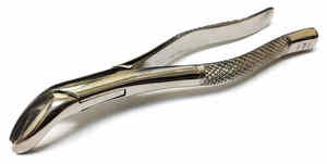 Instrumentos dentales Fórceps de extracción de acero inoxidable Fórceps de extracción de dientes personalizados - Product Image 4