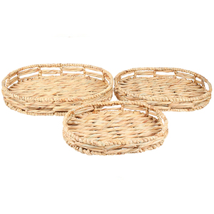 La mejor nueva colección de bandejas para velas de frutas de jacinto de agua, bandejas de almacenamiento para servir, venta al por mayor, decoraciones para el hogar a buen precio - Product Image 3