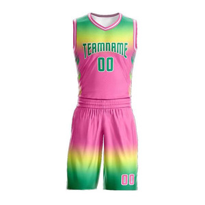 Uniforme de basket-ball d'équipe de club, impression numérique, jersey 100% polyester, shorts respirants, antibactériens, séchage rapide, personnalisé pour les joueurs - Product Image 5