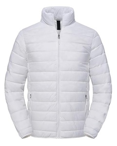 Chaqueta Acolchada de Marca Privada ODM para Hombre, Nuevo Estilo, Chaqueta de Burbujas de Invierno con Cierre, Cuello Alto de Algodón - Product Image 5
