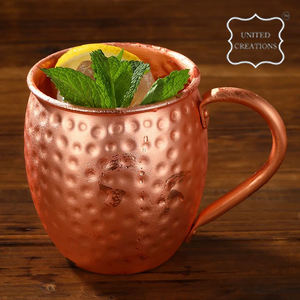Tasse Cooper tasse de baril de cuivre pur pour Moscou Mule tasses Cocktail produit le plus vendu Moscow Mule Mug - Product Image 5