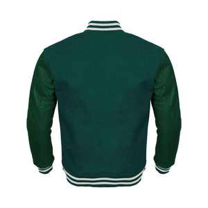Meilleures ventes OEM de veste Letterman coupe-vent pour hommes avec col montant - Product Image 3