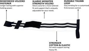 Neoprene <b>Wrist</b> Wraps for Gym Workout Fitness Power Lifting Compression Adjustable Non-Slip Durable <b>Wrist</b> Support Gym Accessories - Product Image 5